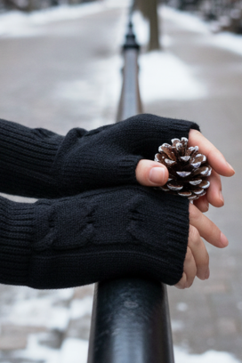 ženske rukavice TOROLFA BLACK