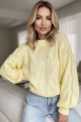 džemper DRAZILIA YELLOW