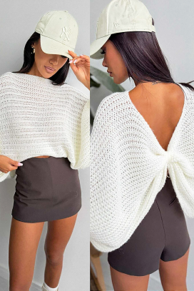 džemper APANDINA WHITE