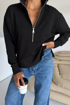 dukserica KLOBERFA BLACK