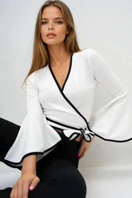 ženska bluza BECHANZA WHITE