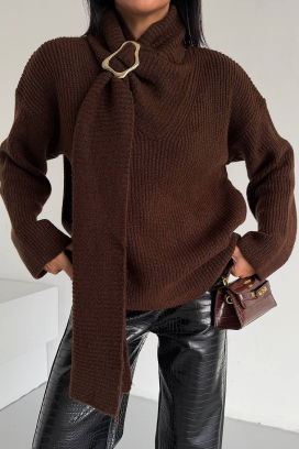 džemper MIKONZA BROWN