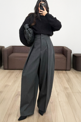 hlače ZAGLERZA GREY