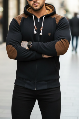 muška dukserica ZORFOZO BLACK