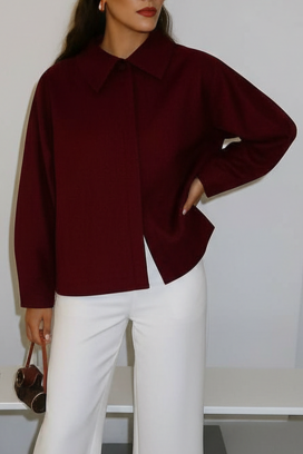 ženska košulja DERMINZA BORDO