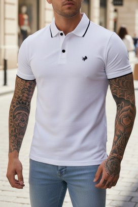 muška majica MORIFO WHITE