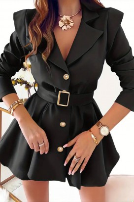 haljina - sako GLAMERVA BLACK