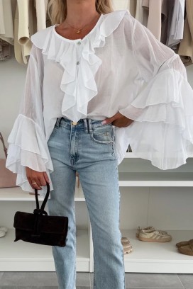 ženska košulja VOLELANDA WHITE