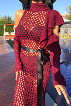 haljina SOBELZA BORDO