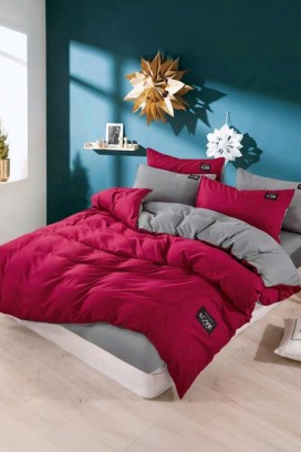 komplet posteljina TRENILMY RED 160x220 cm pamuk - 3 dijela