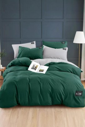 komplet posteljina TRENILMY GREEN 200x220 cm pamuk - 3 dijela
