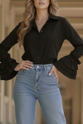 ženska košulja KRAMELZA BLACK