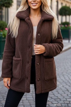 kardigan MONTANZA BROWN