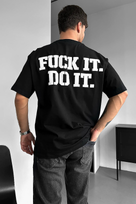 muška majica MORFESO BLACK