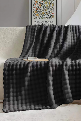 dekica DIMFELDA BLACK 160x200 cm