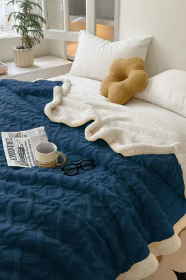 prekrivač za krevet ERTIOLJA NAVY 200х220 cm