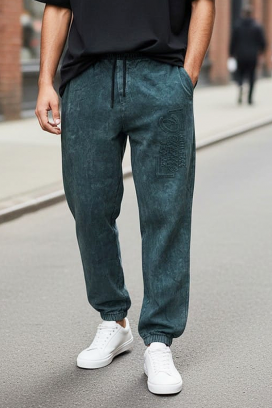 muške hlače RENZOLO GREEN