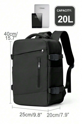 ruksak za ručnu prtljagu RAYANAIR WINZONA BLACK