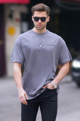 muška majica MOLVENZO GREY