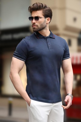 muška majica RILONZO NAVY