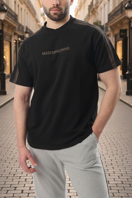 muška majica CHARLONZO BLACK