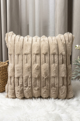 ukrasna jastučnica s reljefom MARLENZA BEIGE 40х40 cm